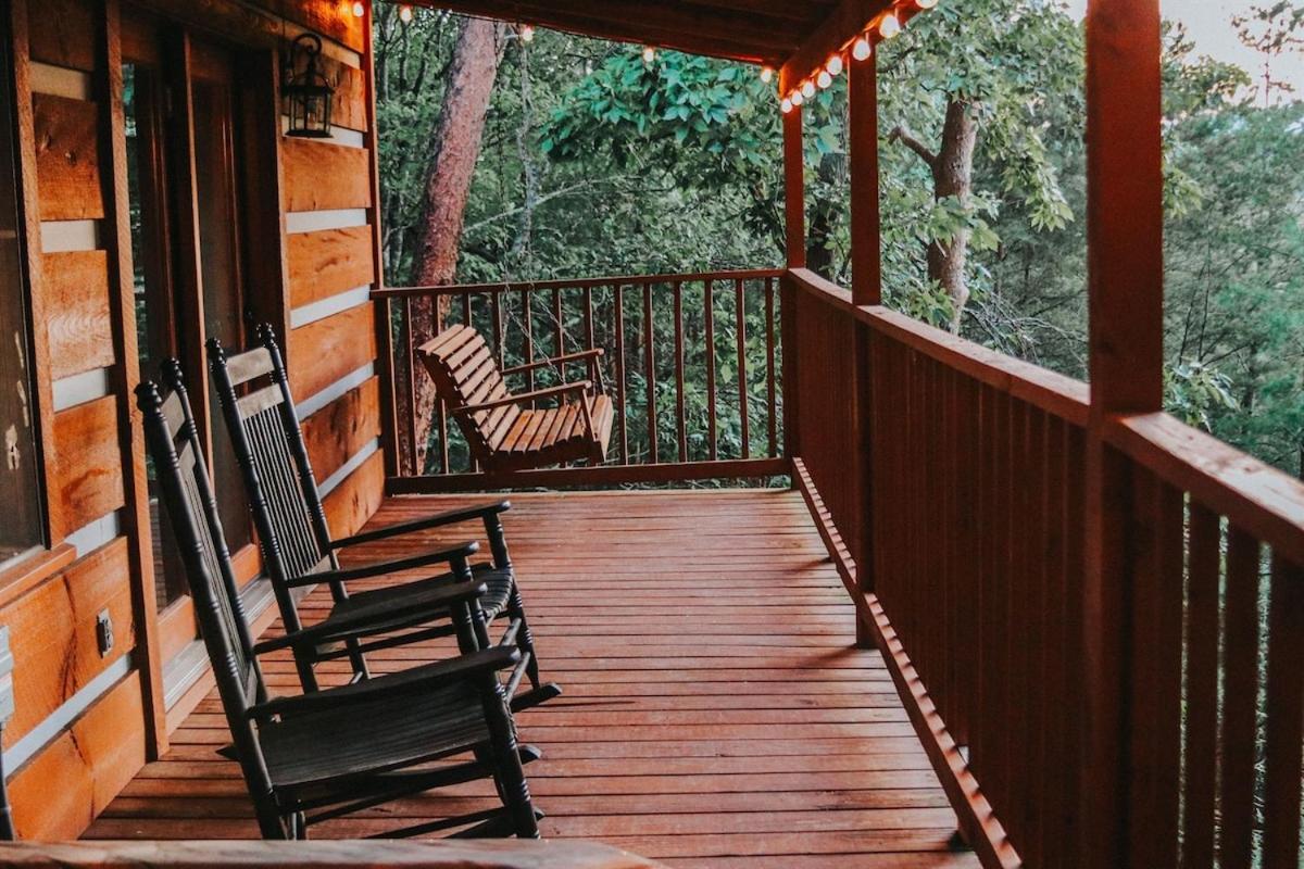 Bluff Mountain View Villa Pigeon Forge Bagian luar foto