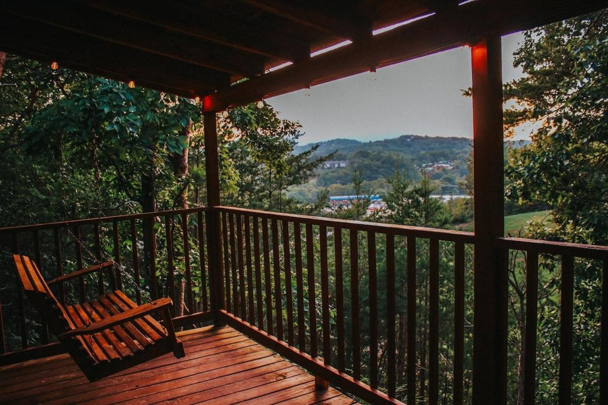Bluff Mountain View Villa Pigeon Forge Bagian luar foto